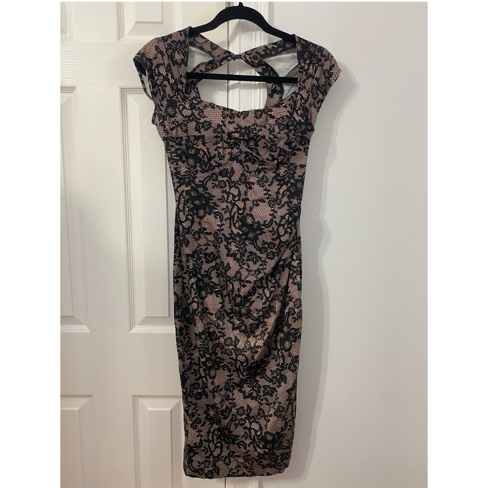 Beautiful pencil lace dress